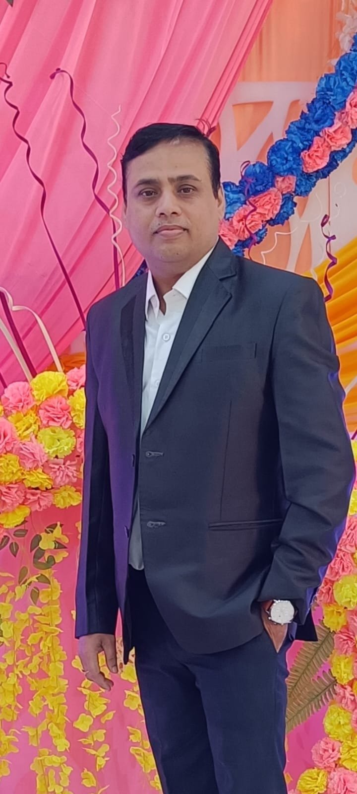 Sanjeev Sharan, English faculty at Tejas Defence Academy